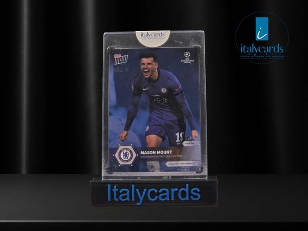 2021 TOPPS NOW UCL MASON MOUNT BLUE 02/10