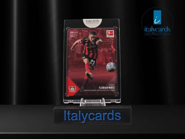 2021 TOPPS NOW BUNDESLIGA FLORIAN WIRTZ RED /99