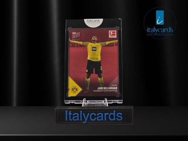 2021 TOPPS NOW BUNDESLIGA JUDE BELLINGHAM RED 27/99