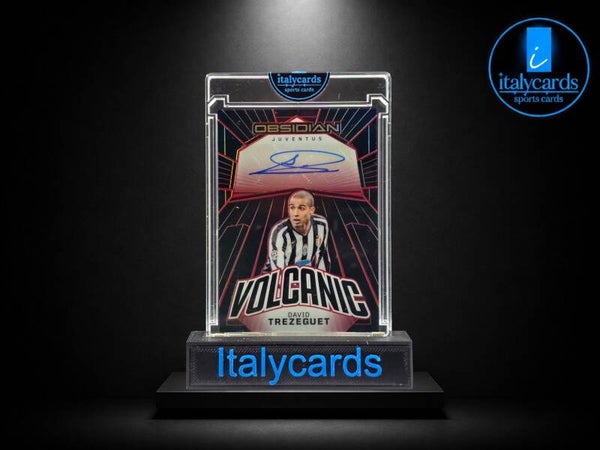 2023-24 PANINI OBSIDIAN DAVID TREZEGUET AUTOGRAFO 15/25