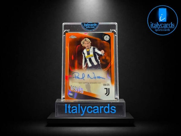 2025-26 TOPPS CHROME UCC PAVEL NEDVED AUTOGRAFO 04/25