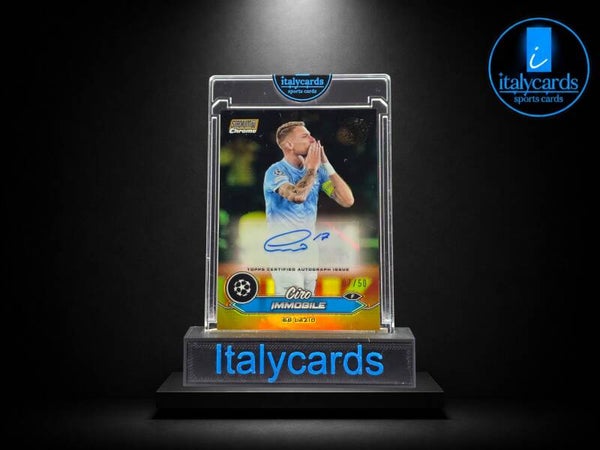 2023-24 TOPPS STADIUM CIRO IMMOBILE AUTOGRAFO 07/50