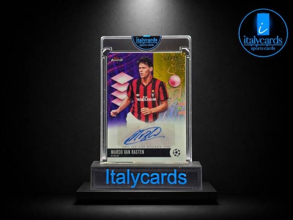 2025-26 TOPPS FINEST UCC MARCO VAN BASTEN AUTOGRAFO 67/75