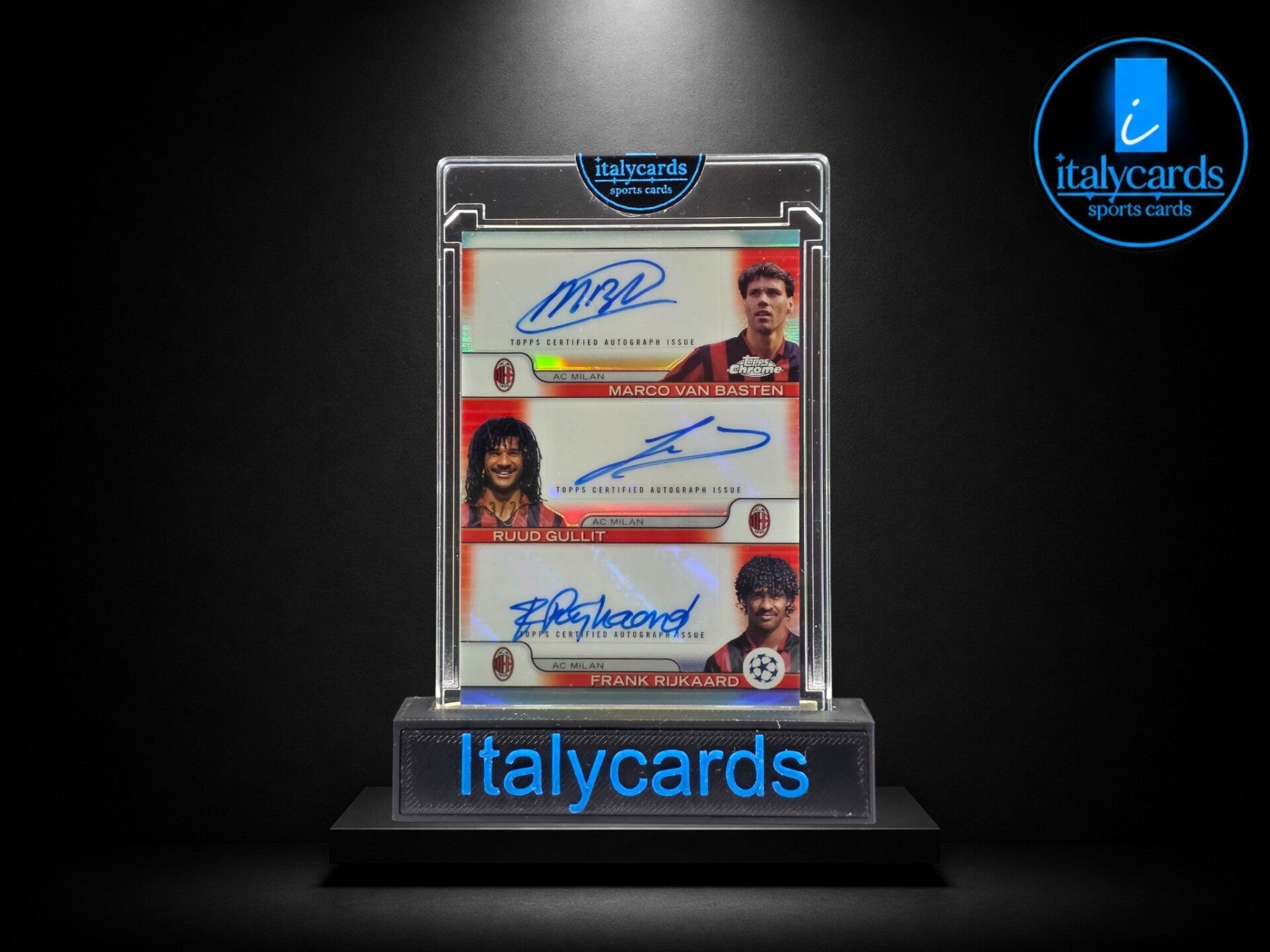 2025-26 TOPPS CHROME VAN BASTEN/GULLIT/RIJKAARD AUTOGRAFO 03/25