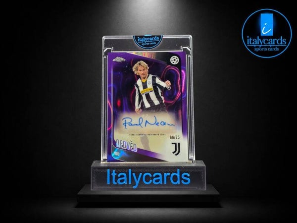 2025-26 TOPPS CHROME UCC PAVEL NEDVED AUTOGRAFO 66/75