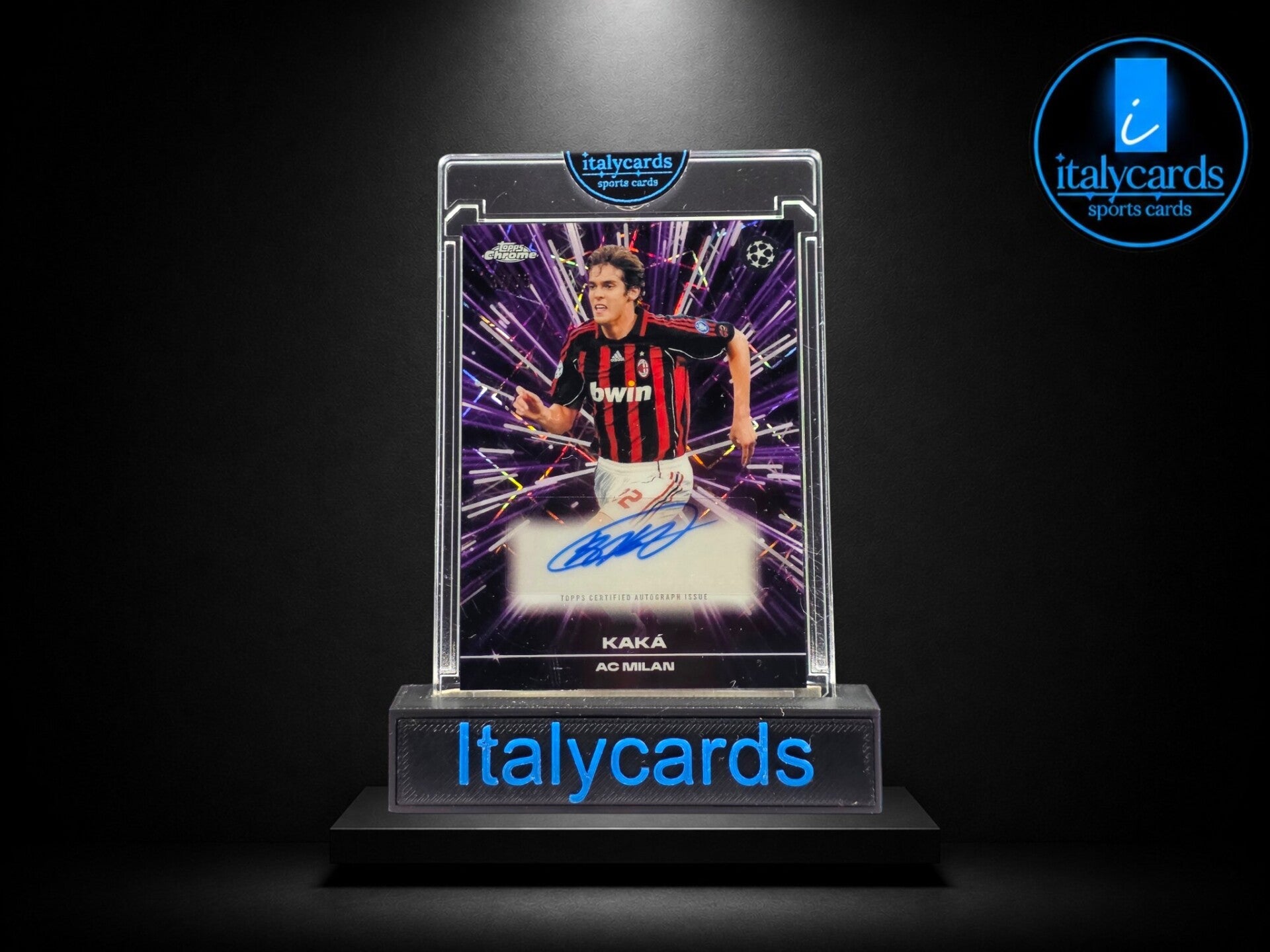 2025-26 TOPPS CHROME KAKA' AUTOGRAFO 37/75