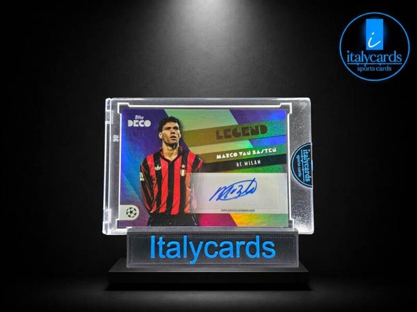 2022-23 TOPPS DECO UCL MARCO VAN BASTEN AUTOGRAFO 25/25