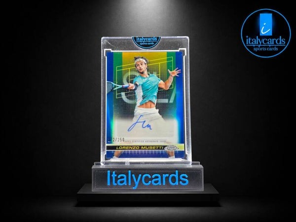 2024 TOPPS CHROME TENNIS LORENZO MUSETTI AUTOGRAFO 172/250
