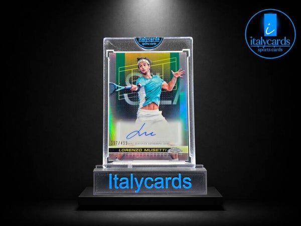 2024 TOPPS CHROME TENNIS LORENZO MUSETTI AUTOGRAFO 197/499