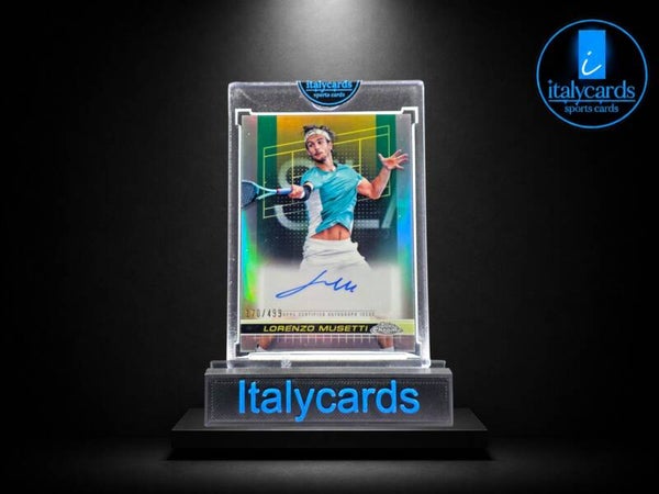 2024 TOPPS CHROME TENNIS LORENZO MUSETTI AUTOGRAFO 170/499