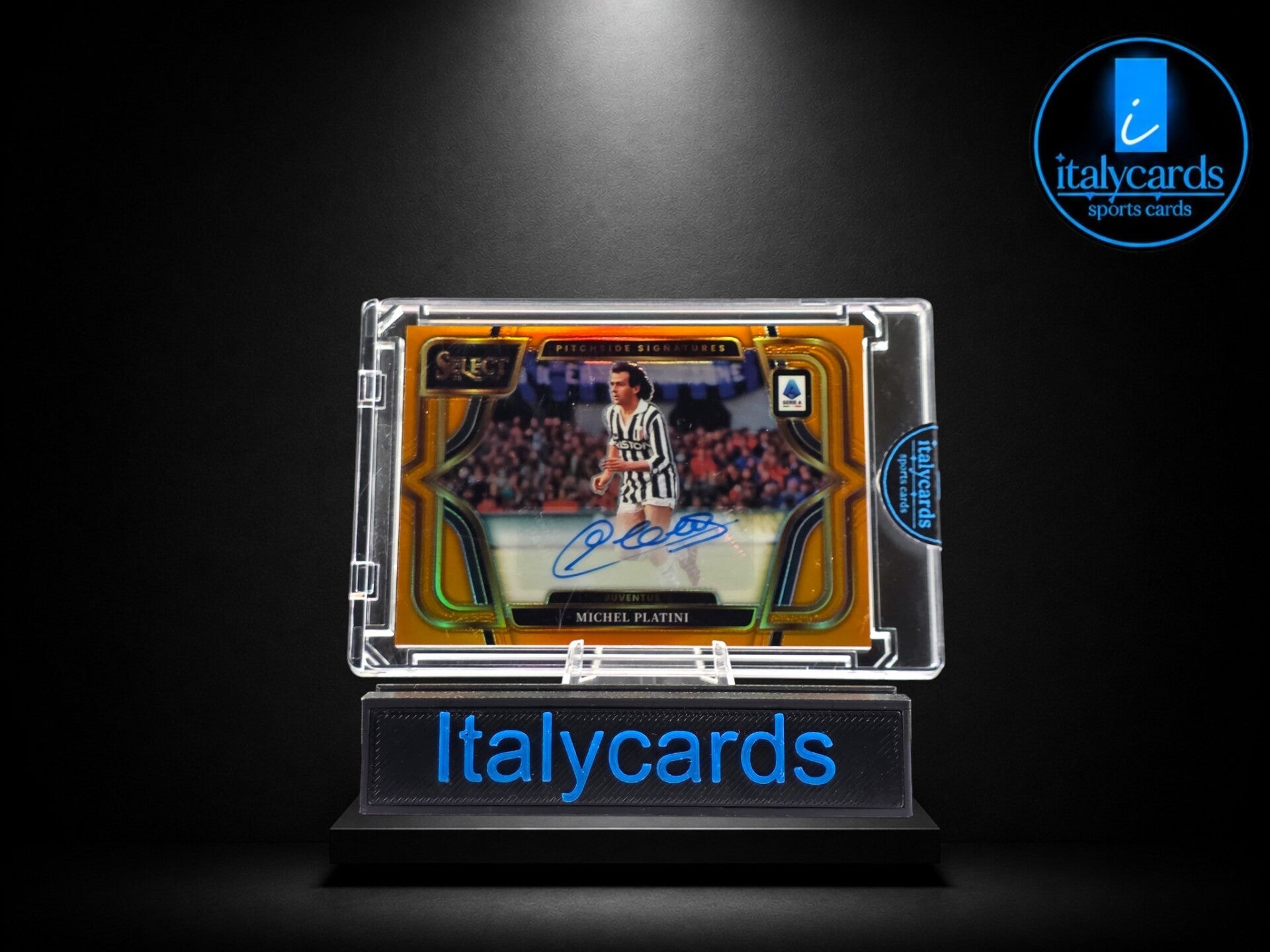2025-26 PANINI SELECT SERIE A MICHEL PLATINI AUTOGRAFO 33/49
