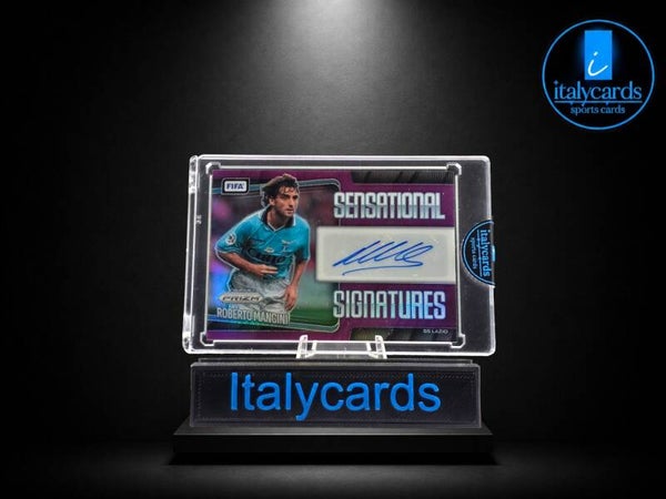 2025-26 PANINI PRIZM FIFA SOCCER ROBERTO MANCINI AUTOGRAFO 03/10
