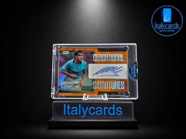 2025-26 PANINI PRIZM FIFA SOCCER ROBERTO MANCINI AUTOGRAFO 12/25
