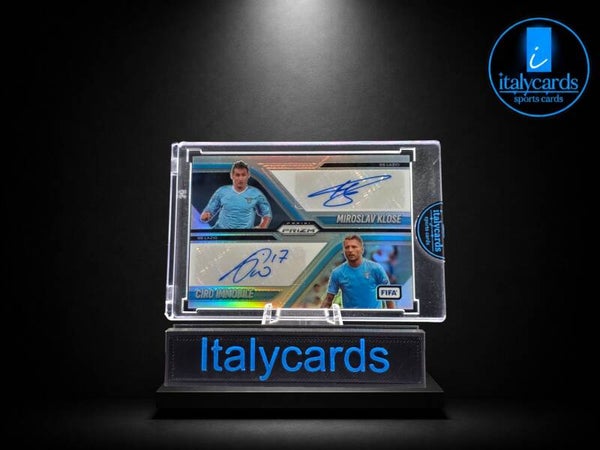 2025-26 PANINI PRIZM FIFA SOCCER IMMOBILE/KLOSE DUAL AUTOGRAFO 06/25