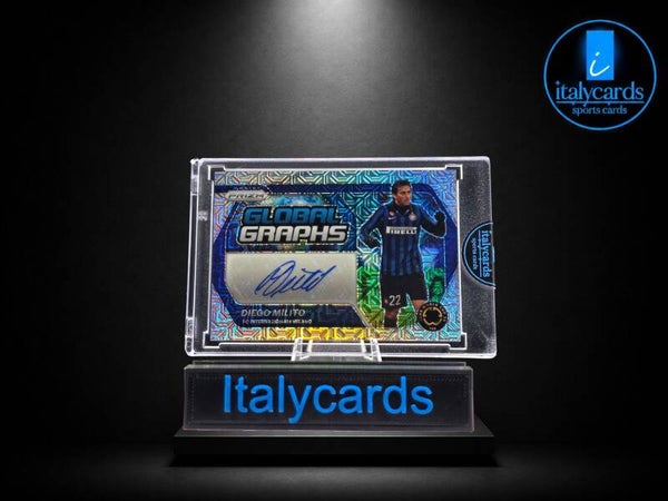 2025 PANINI PRIZM FIFA WC CLUB DIEGO MILITO AUTOGRAFO 04/25
