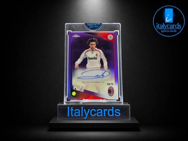 2025-26 TOPPS CHROME UCC ANDREA PIRLO AUTOGRAFO 68/75
