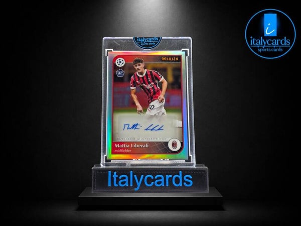 2024-25 TOPPS MERLIN UCC MATTIA LIBERALI AUTOGRAFO BASE