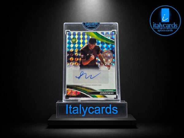 2025-26 TOPPS CHROME TENNIS LUCIANO DARDERI AUTOGRAFO REFRACTOR GEOMETRIC