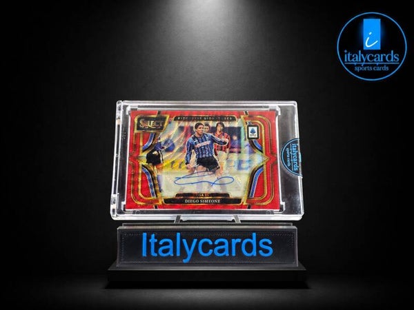 2025-26 PANINI SELECT SERIE A DIEGO SIMEONE AUTOGRAFO RED WAVE