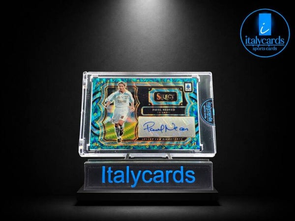 2025-26 PANINI SELECT SERIE A PAVEL NEDVED AUTOGRAFO PEACOCK