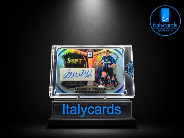 2024-25 PANINI SELECT SERIE A YOURI DJORKAEFF AUTOGRAFO SILVER PRIZM
