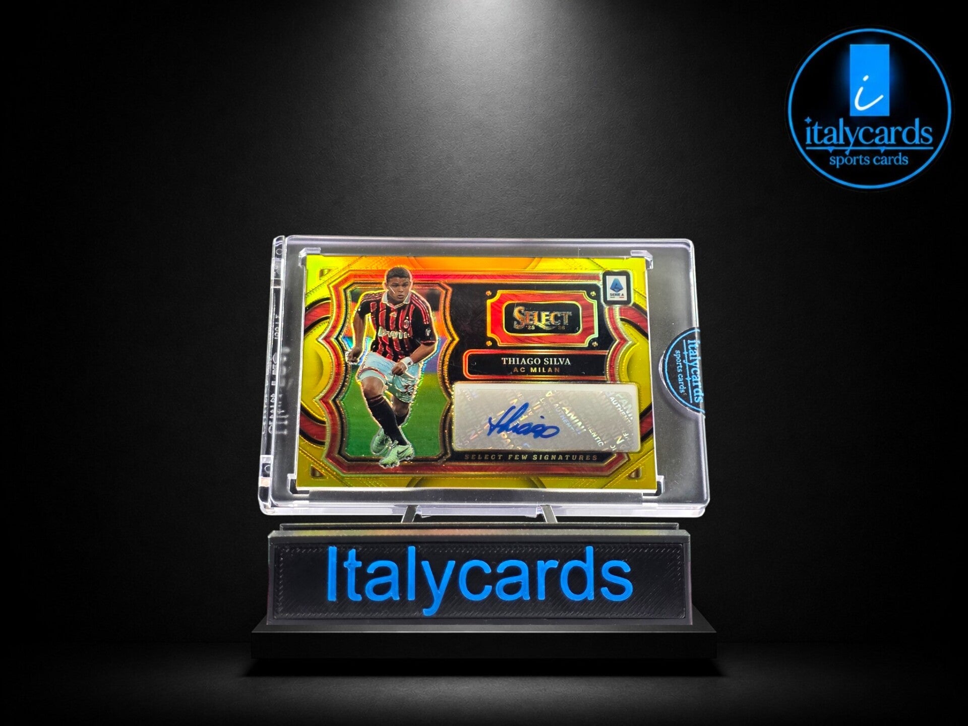 2025-26 PANINI SELECT SERIE A THIAGO SILVA AUTOGRAFO 04/10