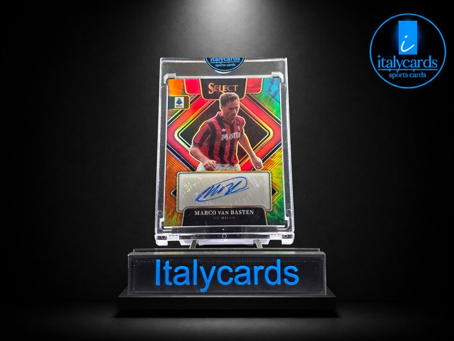 2022-23 PANINI SELECT SERIE A MARCO VAN BASTEN AUTOGRAFO 13/15