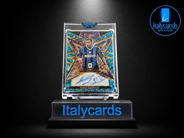 2025-26 PANINI SELECT SERIE A MARCO MATERAZZI AUTOGRAFO PEACOCK
