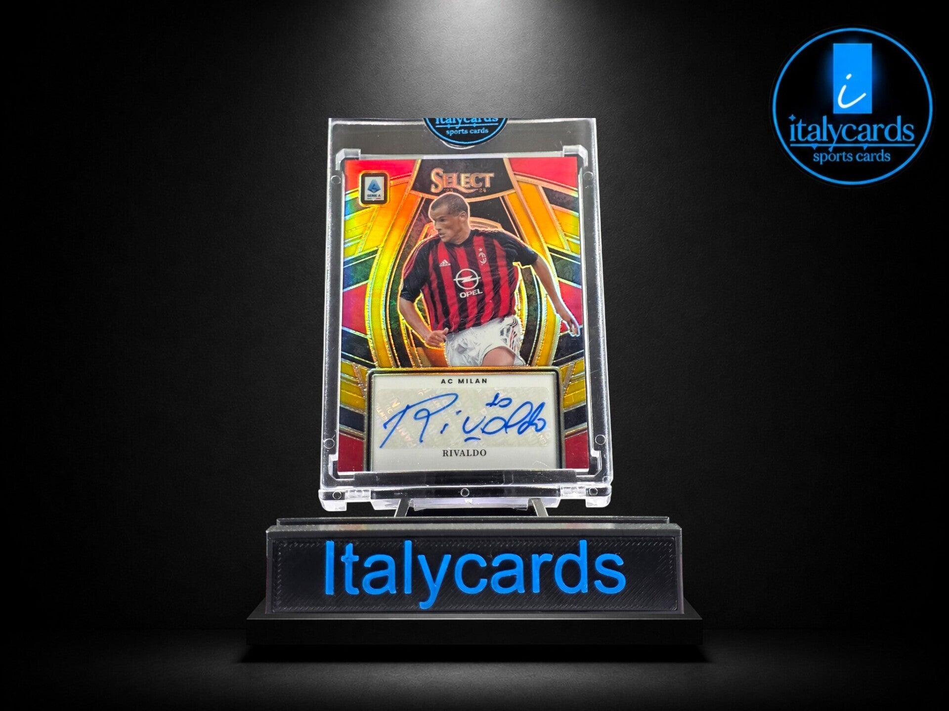 2023-24 PANINI SELECT SERIE A RIVALDO AUTOGRAFO 01/10