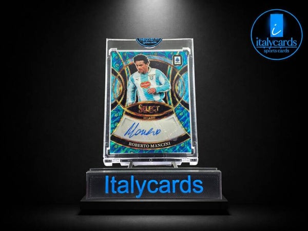 2025-26 PANINI SELECT SERIE A ROBERTO MANCINI AUTOGRAFO PEACOCK