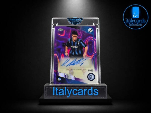 2025-26 TOPPS CHROME UCC LOTHAR MATTHAUS AUTOGRAFO 14/75