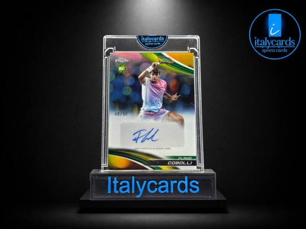 2025-26 TOPPS CHROME TENNIS FLAVIO COBOLLI AUTOGRAFO 40/50