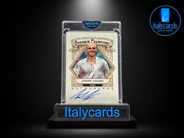 2025 UPPER DECK TENNIS ANDRE' AGASSI AUTOGRAFO BASE