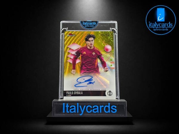 2025-26 TOPPS FINEST UCC PAULO DYBALA AUTOGRAFO 35/50