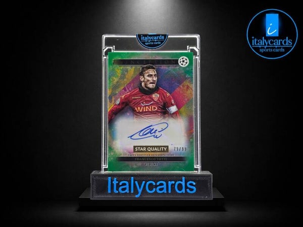 2024-25 TOPPS INCEPTION FRANCESCO TOTTI AUTOGRAFO GREEN 79/99