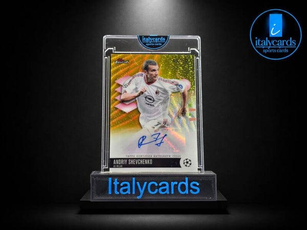 2025-26 TOPPS FINEST UCC ANDRIY SHEVCHENKO AUTOGRAFO 49/50
