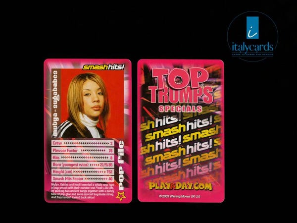 2003 TOP TRUMPS SMASH HITS MUTYA-SUGABABES