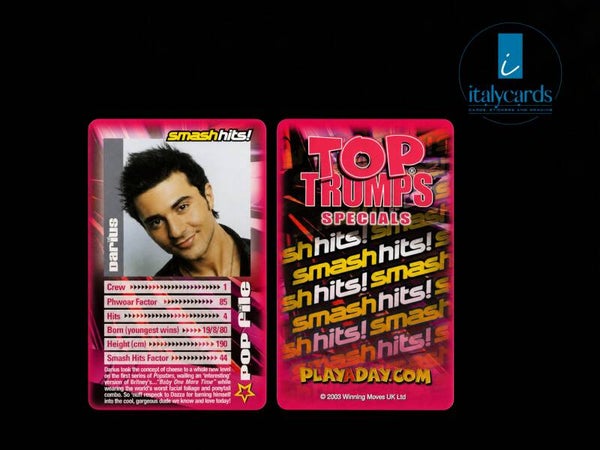 2003 TOP TRUMPS SMASH HITS DARIUS