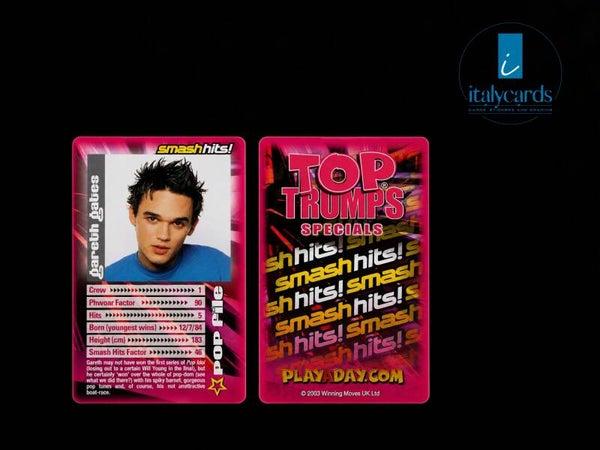 2003 TOP TRUMPS SMASH HITS GARETH GATES
