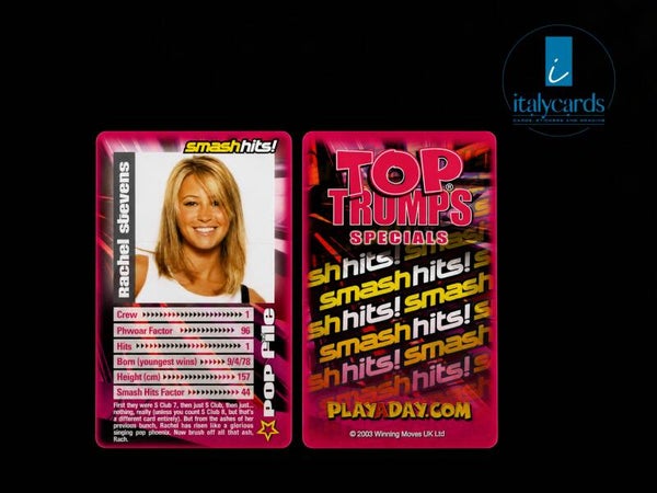 2003 TOP TRUMPS SMASH HITS RACHEL STEVENS