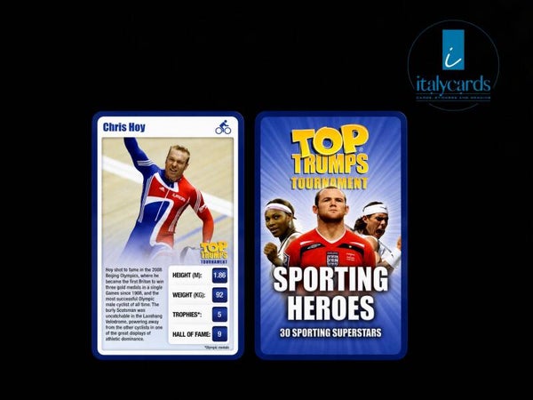 2009 TOP TRUMPS TOURNAMENT CHRIS HOY