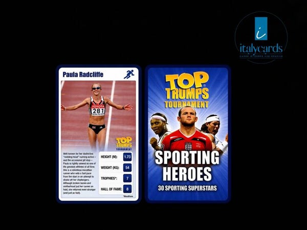 2009 TOP TRUMPS TOURNAMENT PAULA RADCLIFFE
