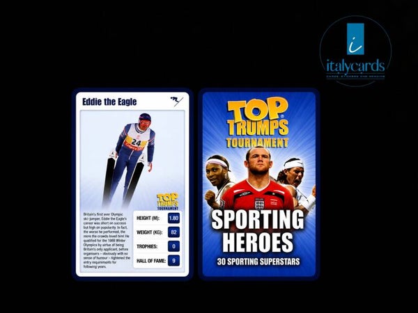 2009 TOP TRUMPS TOURNAMENT EDDIE THE EAGLE