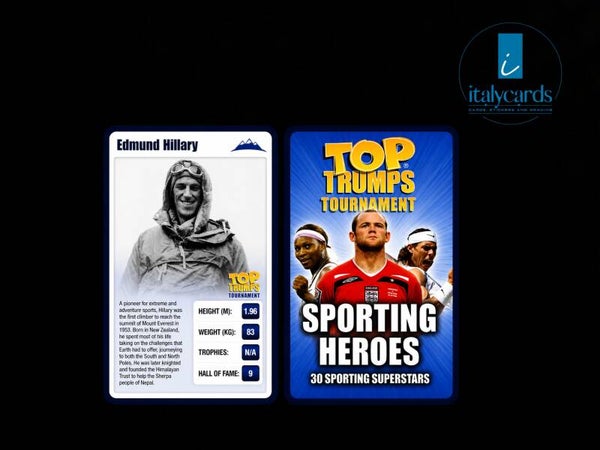 2009 TOP TRUMPS TOURNAMENT EDMUND HILLARY