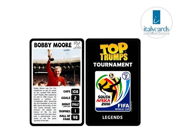 2010 TOP TRUMPS TOURNAMENT BOBBY MOORE
