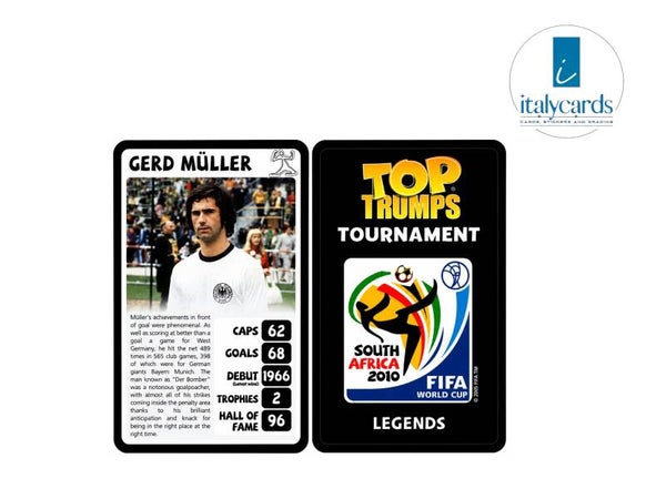 2010 TOP TRUMPS TOURNAMENT GERD MULLER