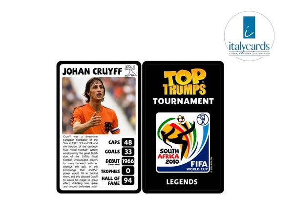 2010 TOP TRUMPS TOURNAMENT JOHAN CRUYFF