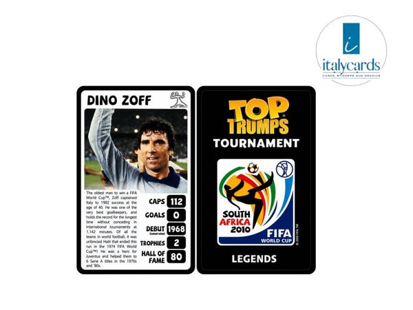 2010 TOP TRUMPS TOURNAMENT DINO ZOFF