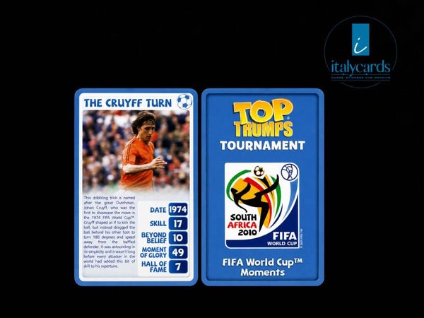 2010 TOP TRUMPS TOURNAMENT THE CRUYFF TURN