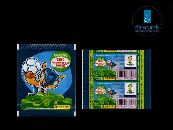 2014 PANINI ROAD TO BRAZIL 2014 EDIZIONE TURCHIA  BUSTINA